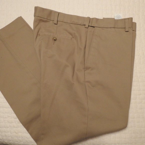 Men's Savane Dress/Casual Pants. Size 38 x 30 NWOT. Beige - Picture 7 of 7